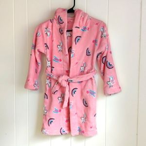 Hooded Unicorn Robe. Size 6